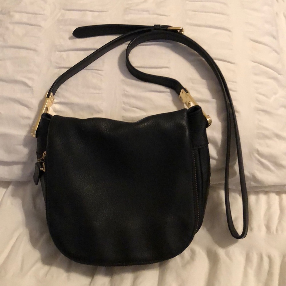 Vince Camuto leather saddle/crossbody